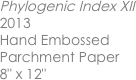 Phylogenic Index XII