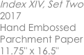 Index XIV, Set Two 